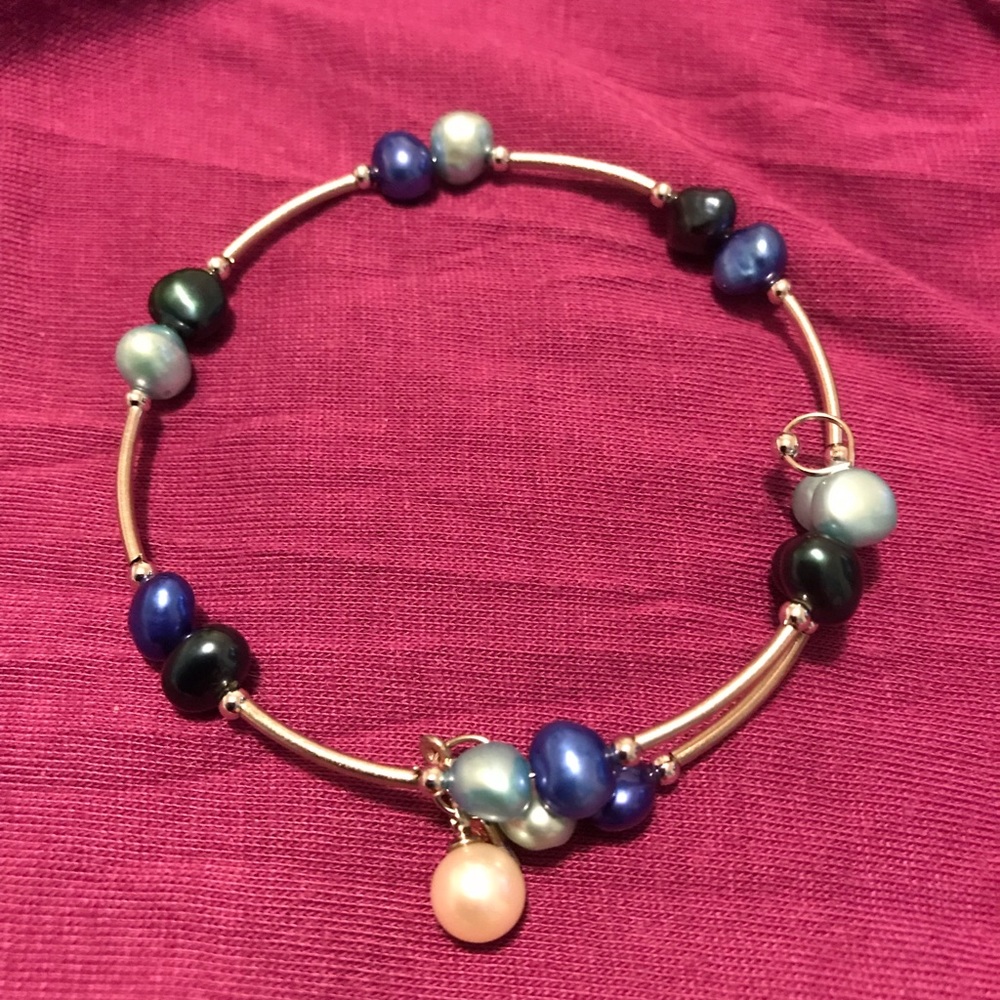 Retired: Seaside Wire Wrap Bracelet